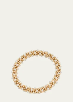 Meredith FrederickCaroline 14K Gold & Pearl Bracelet