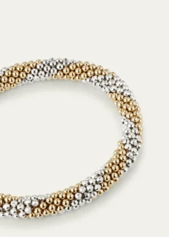 Meredith FrederickElsie D 14k and Silver Bead Bracelet
