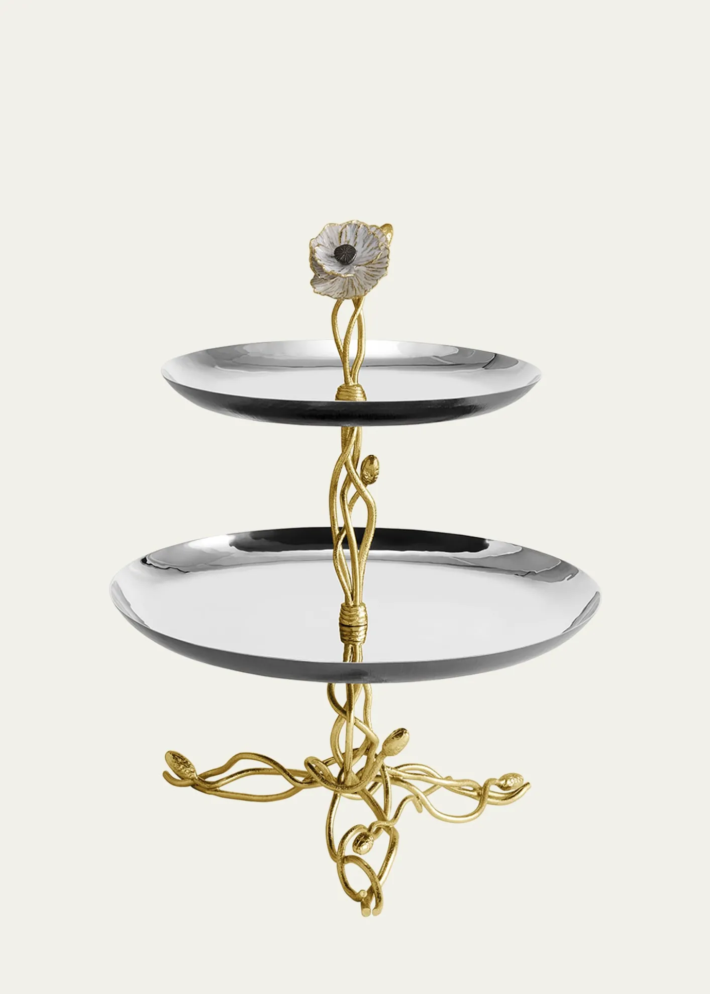 Michael AramAnemone Two-Tier Etagere