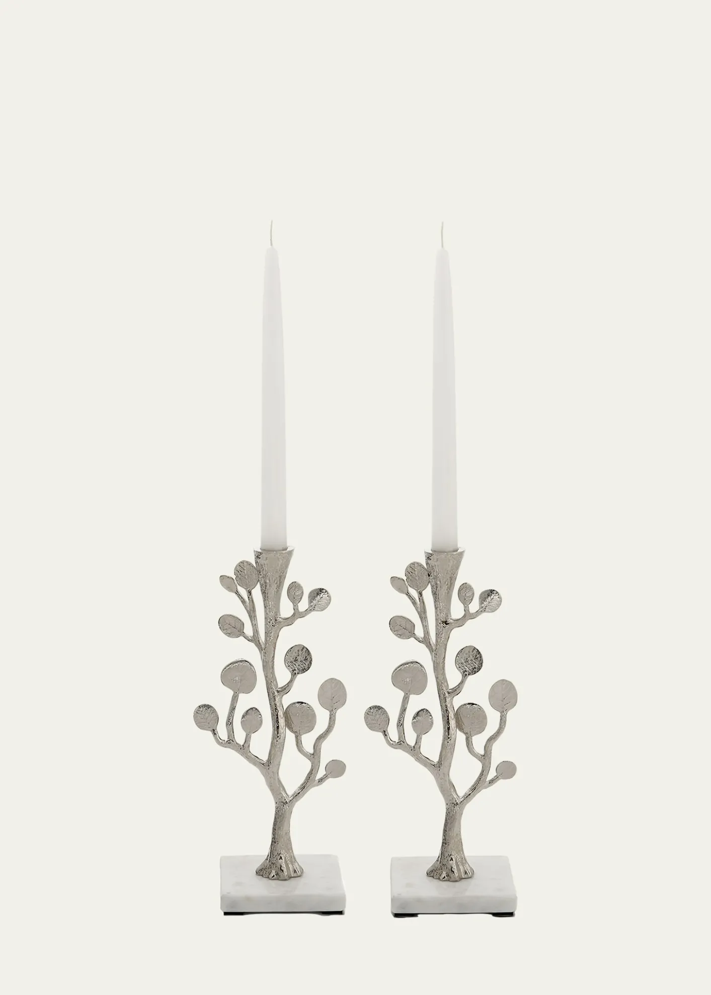 Michael AramBotanical Leaf Candleholders, Set of 2