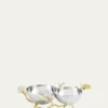 Michael AramButterfly Gingko Gold Double Dish