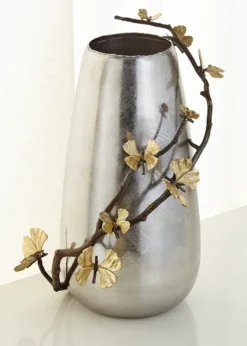 Michael AramButterfly Ginkgo Centerpiece Floor Vase