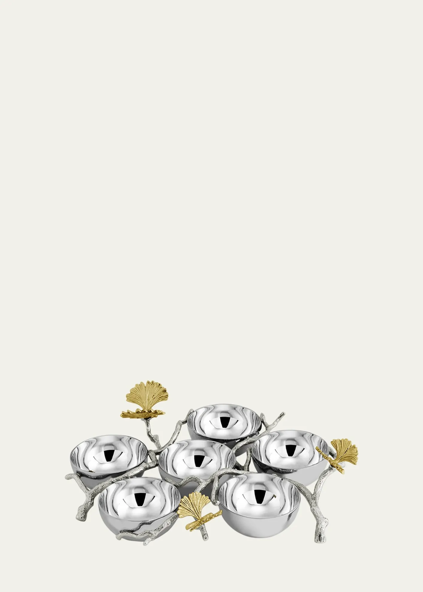 Michael AramButterfly Ginkgo Luxe Seder Plate