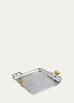 Michael AramButterfly Ginkgo Luxe Matzah Plate