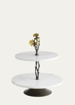 Michael AramButterfly Ginkgo Etagere Under counter