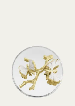 Michael AramButterfly Ginkgo White & Gold Candle