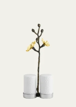 Michael AramGold Orchid Salt and Pepper Set
