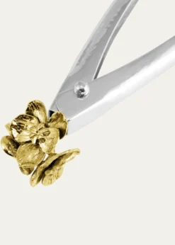 Michael AramGold Orchid Small Lock Spring Tongs