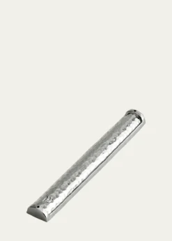 Michael AramHammertone Large Mezuzah, Silver