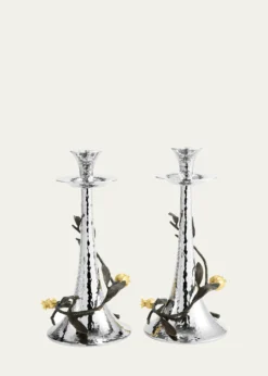Michael AramPomegranate Candleholders, Set of Two