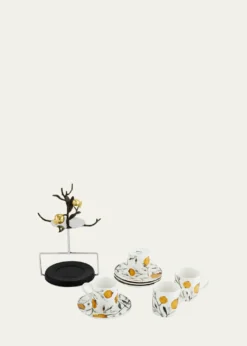Michael AramPomegranate Demitasse Set with Stand