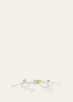 Michael AramPomegranate Silver & Gold Low Candleholders