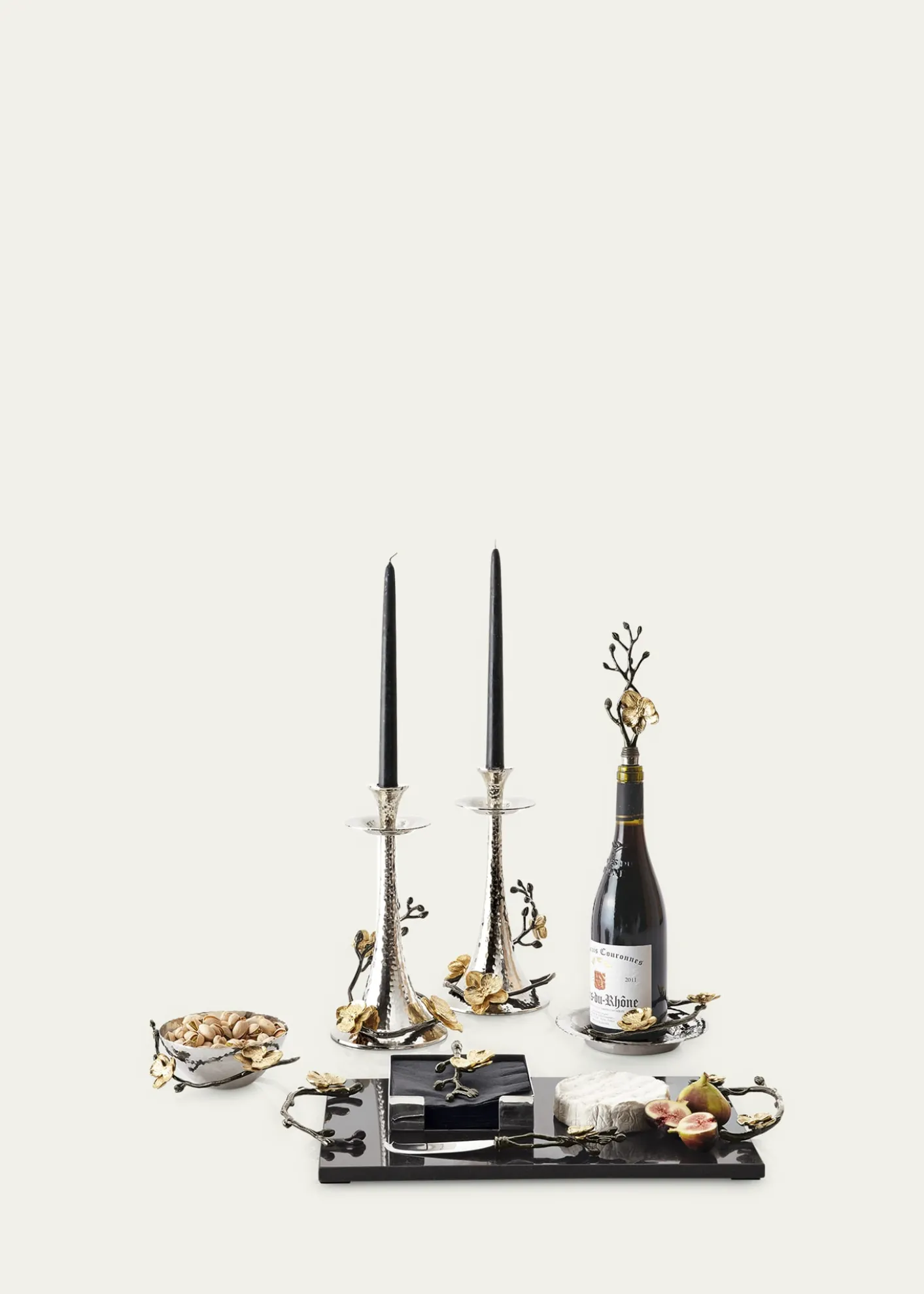 Michael AramTwo-Piece Gold Orchid Serving Set