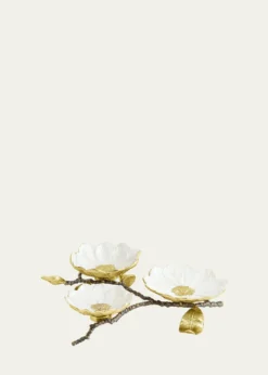 Michael AramVintage Bloom Triple Dish