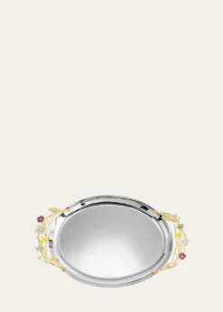 Michael AramWildflowers Oval Tray