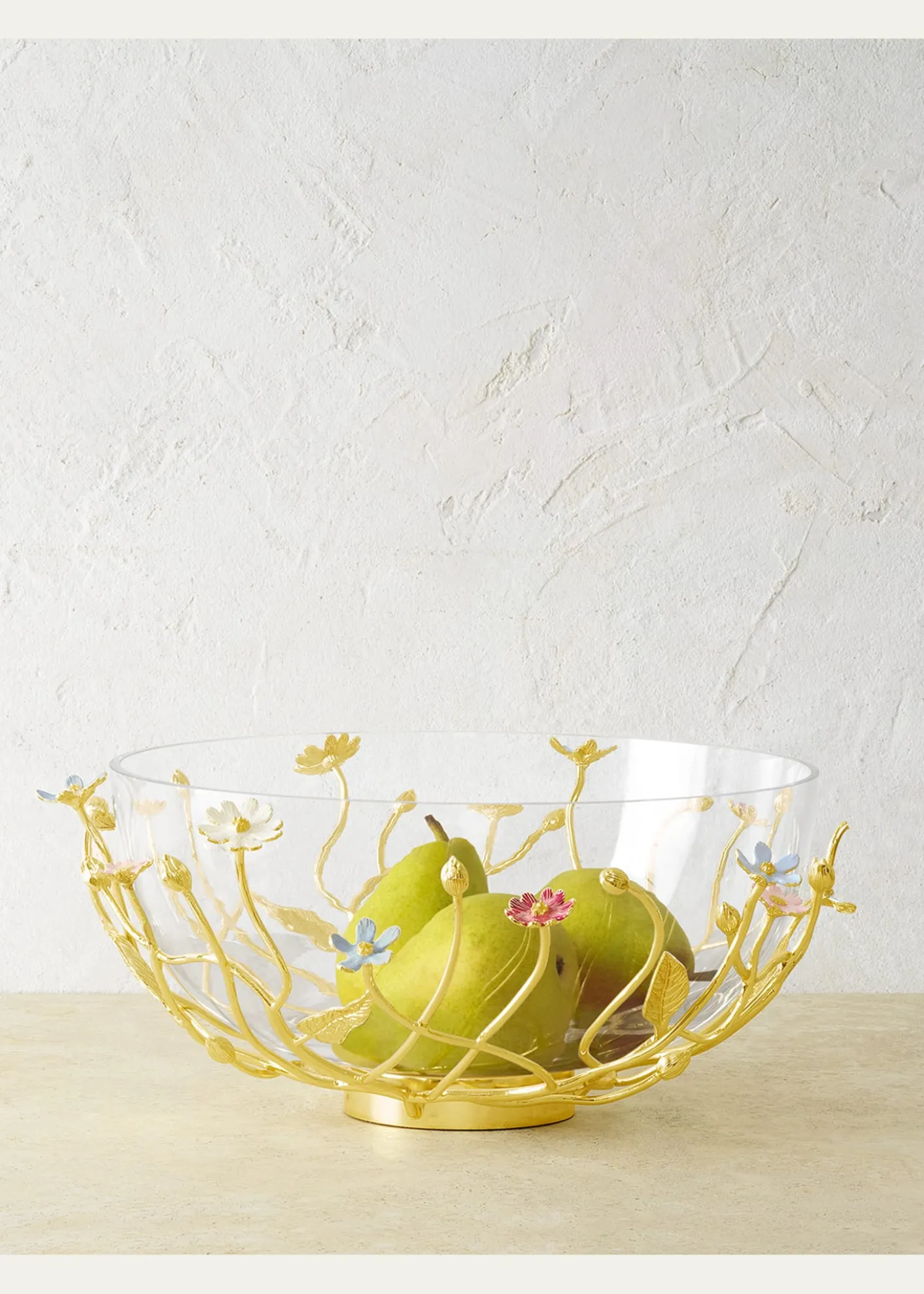 Michael AramWildflowers Serving Glass Bowl