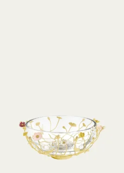 Michael AramWildflowers Serving Glass Bowl