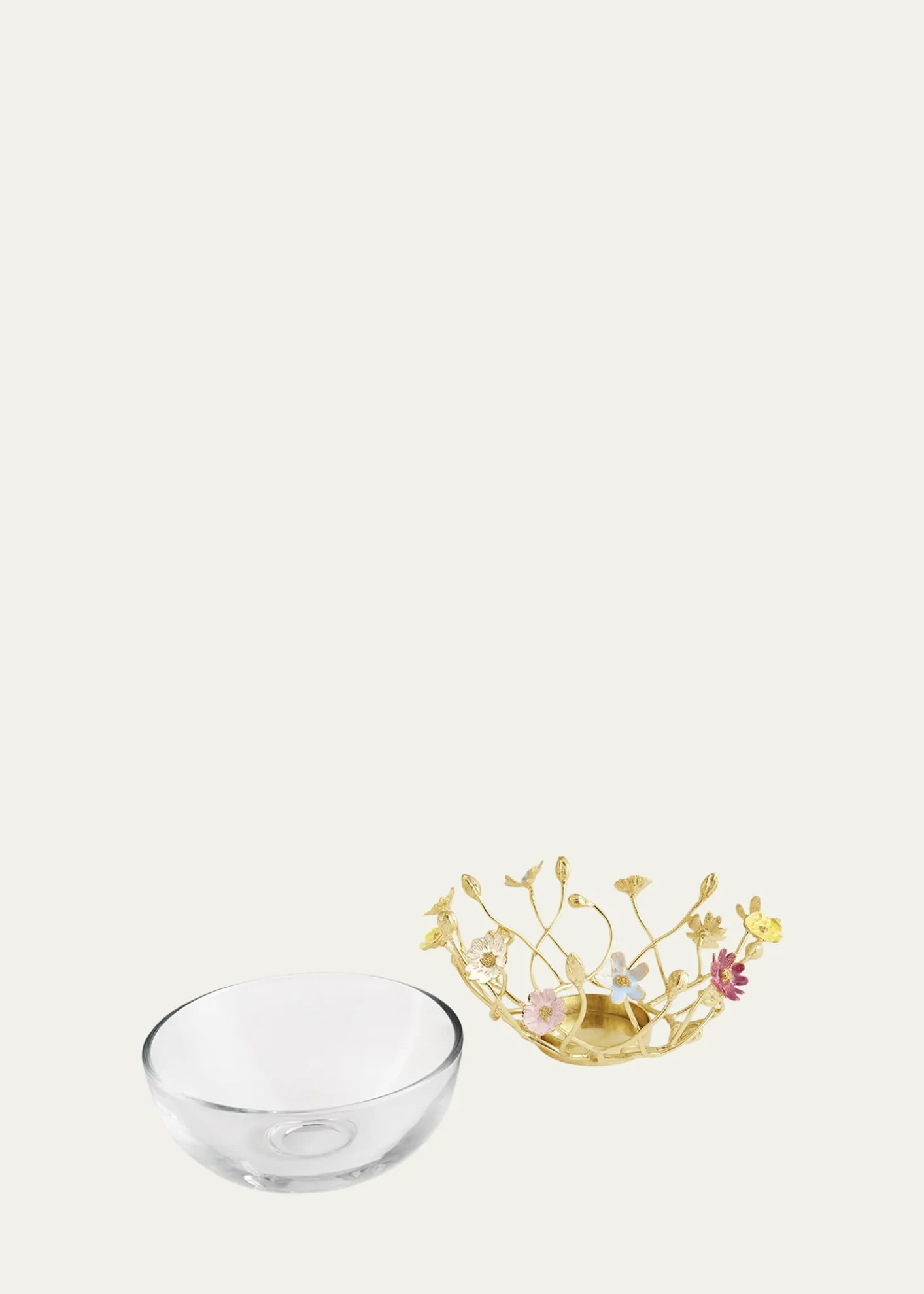 Michael AramWildflowers Small Glass Bowl