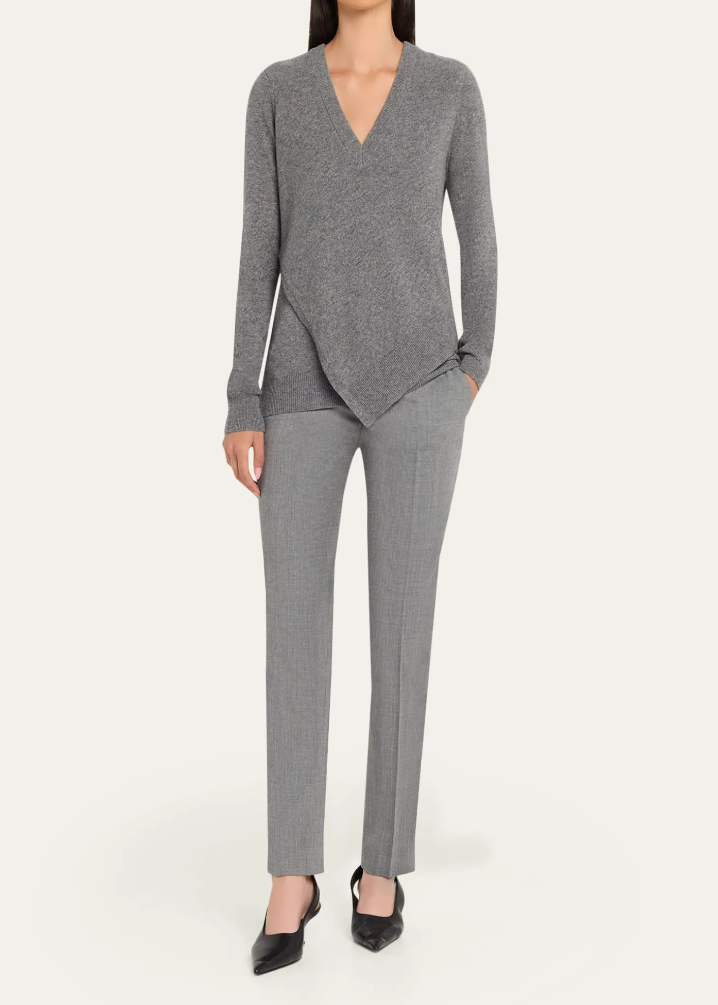 Michael Kors CollectionCashmere V-Neck Pullover