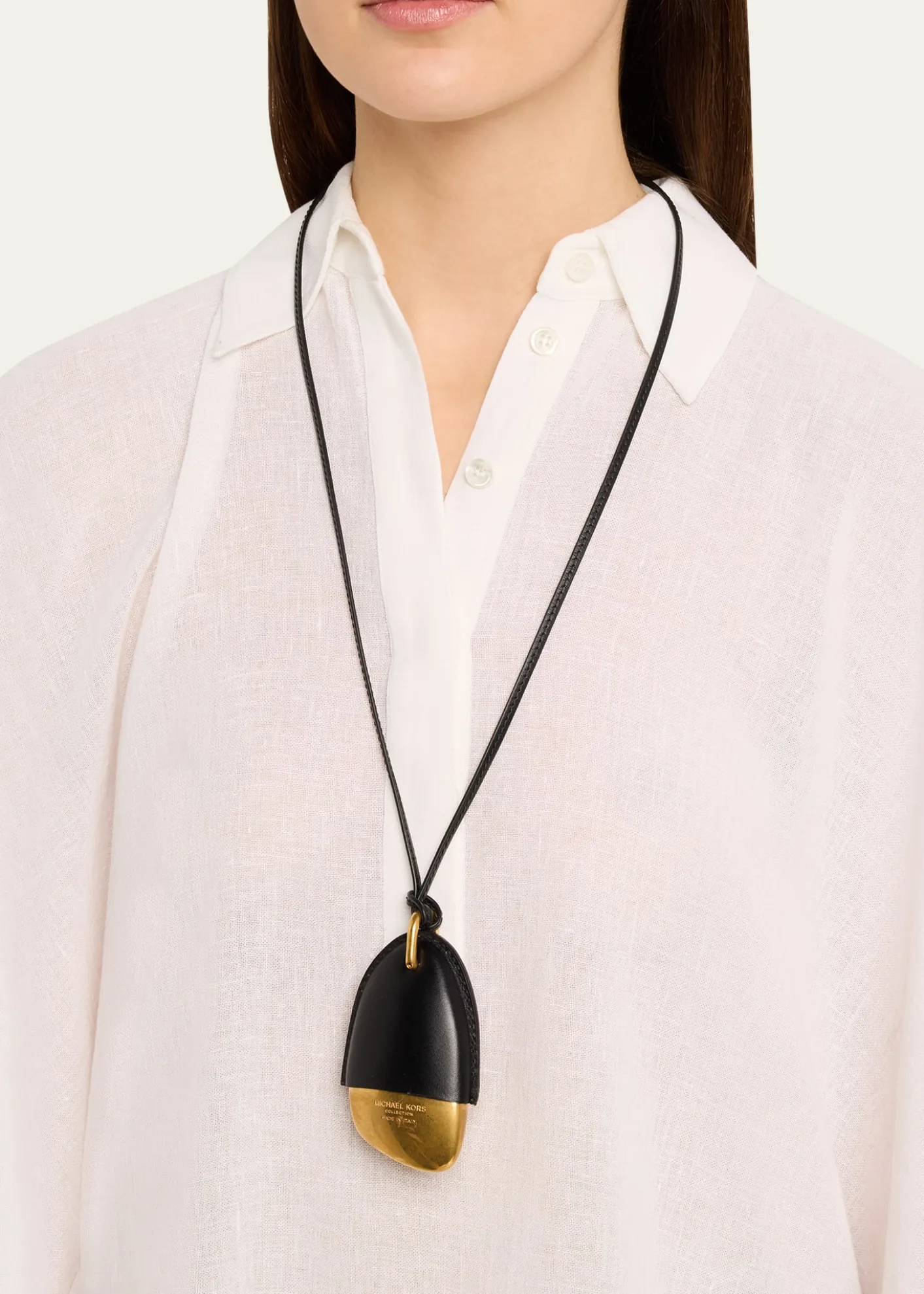 Michael Kors CollectionEncased Pendant Necklace