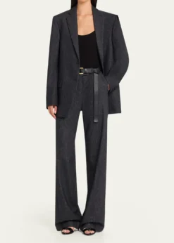 Michael Kors CollectionNico Two-Button Wool Blazer
