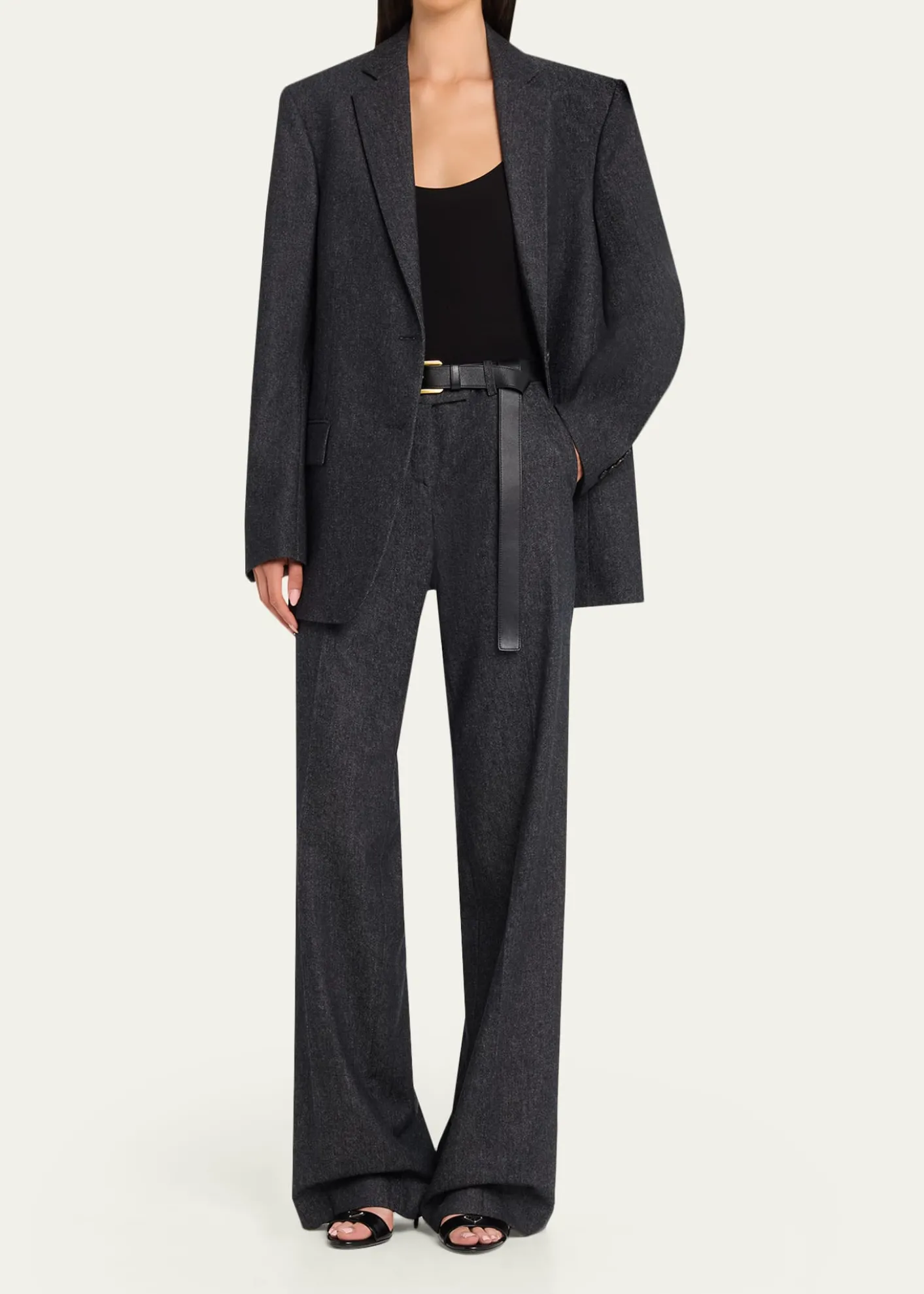 Michael Kors CollectionNico Two-Button Wool Blazer