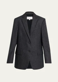 Michael Kors CollectionNico Two-Button Wool Blazer