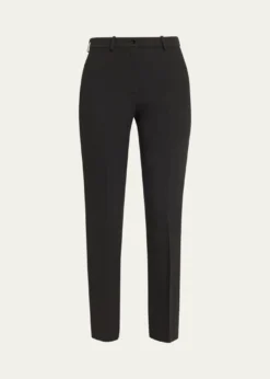 Michael Kors CollectionSamantha Double Crepe Sablé Slim-Leg Pants
