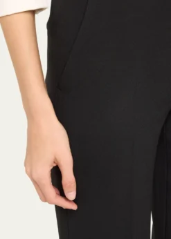 Michael Kors CollectionSamantha Double Crepe Sablé Slim-Leg Pants