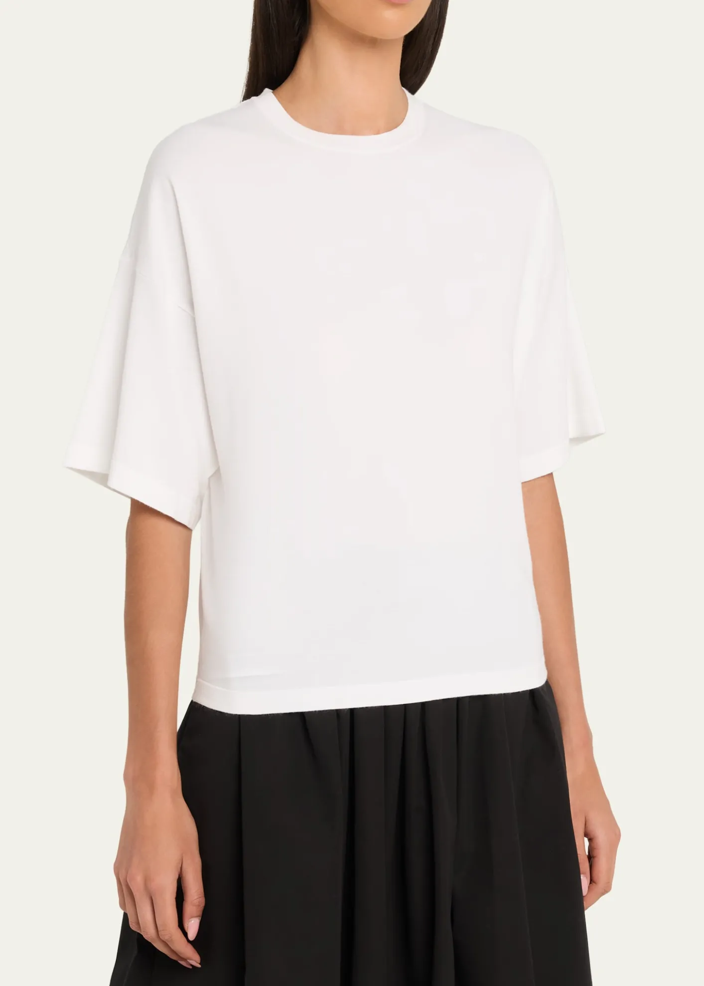 Michael Kors CollectionShaun Crewneck Boxy Tee