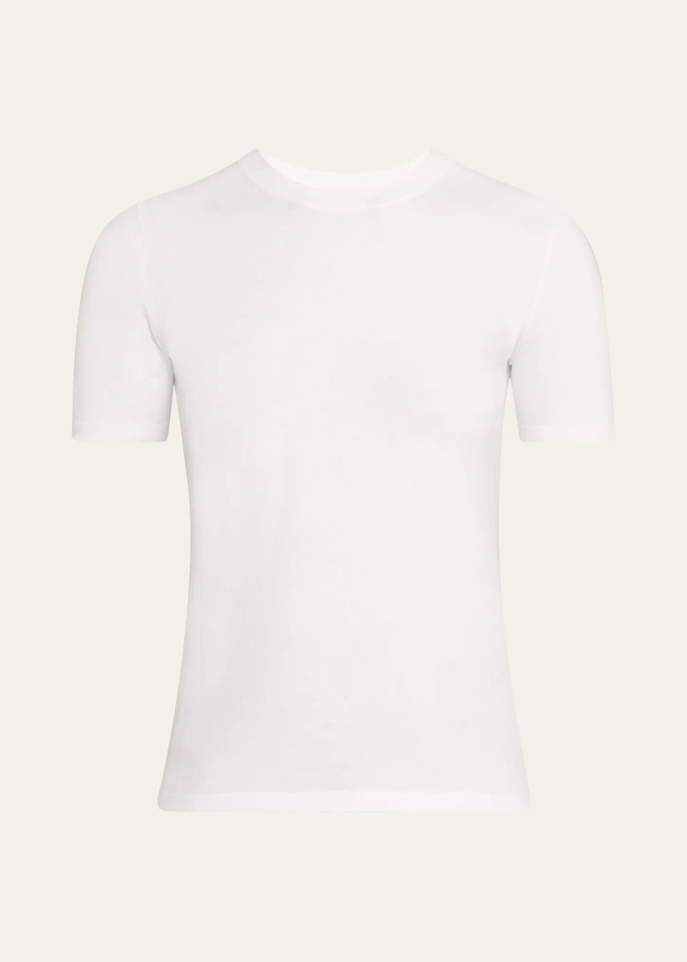 Michael Kors CollectionStretch Viscose Short-Sleeve Sweater