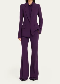 Michael Kors CollectionTailored Single-Button Blazer