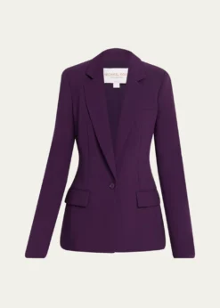 Michael Kors CollectionTailored Single-Button Blazer