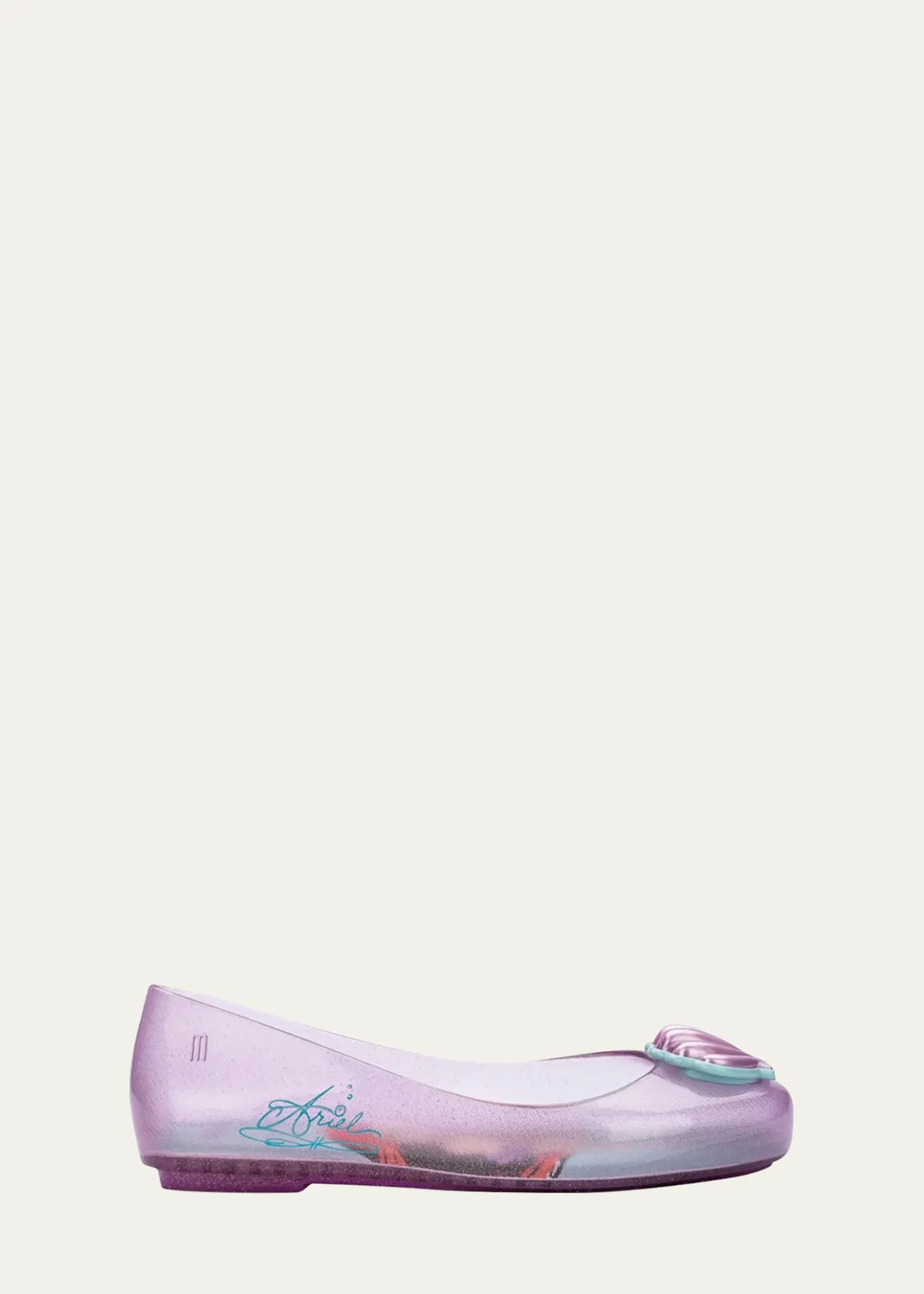 Mini MelissaGirl's Sweet Love x Disney Princess Ballerina Flats, Baby/Toddler/Kids Prince