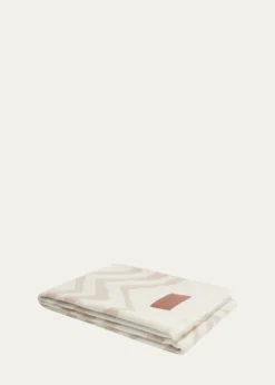 Missoni HomeGraffiti Virgin Wool Throw, 53" x 71"