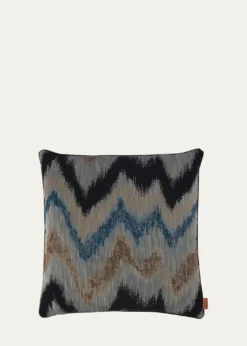 Missoni HomeIkat Chevron Decorative Pillow, 18" Square