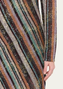 MissoniSequined Long One-Shoulder Dress