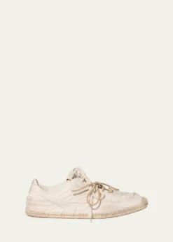 Miu MiuCanvas Espadrille Low-Top Sneakers
