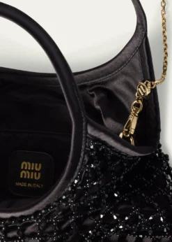 Miu MiuIvy Beaded Duchesse Shoulder Bag