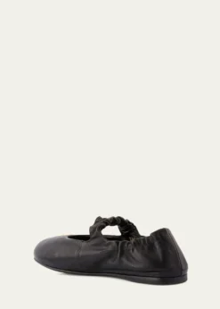 Miu MiuLeather Band Ballerina Flats