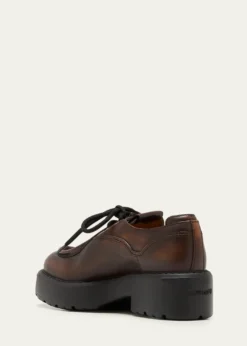 Miu MiuLeather Casual Derby Loafers