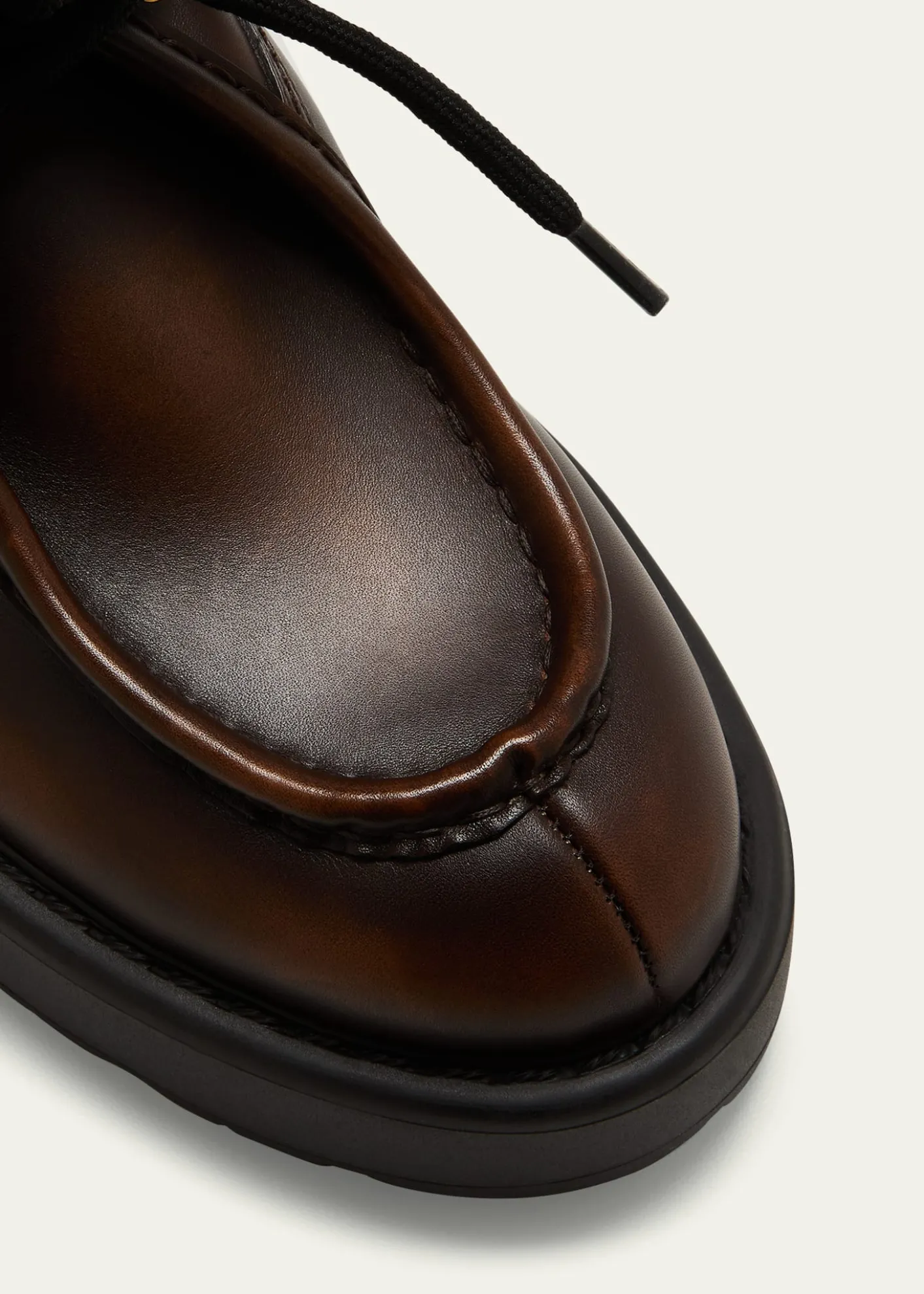 Miu MiuLeather Casual Derby Loafers