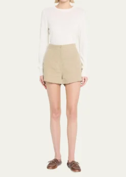 Miu MiuLeather Lace-Up Moccasins