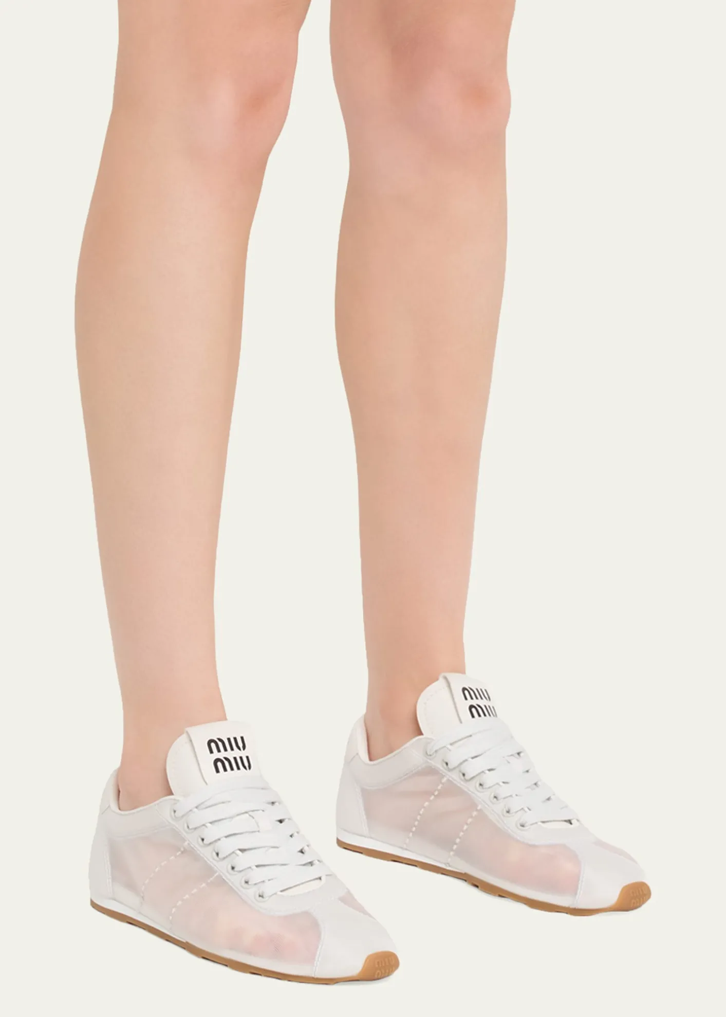Miu MiuMesh Retro Runner Sneakers