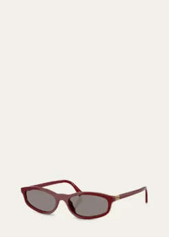 Miu Miu54MM Oval Sunglasses