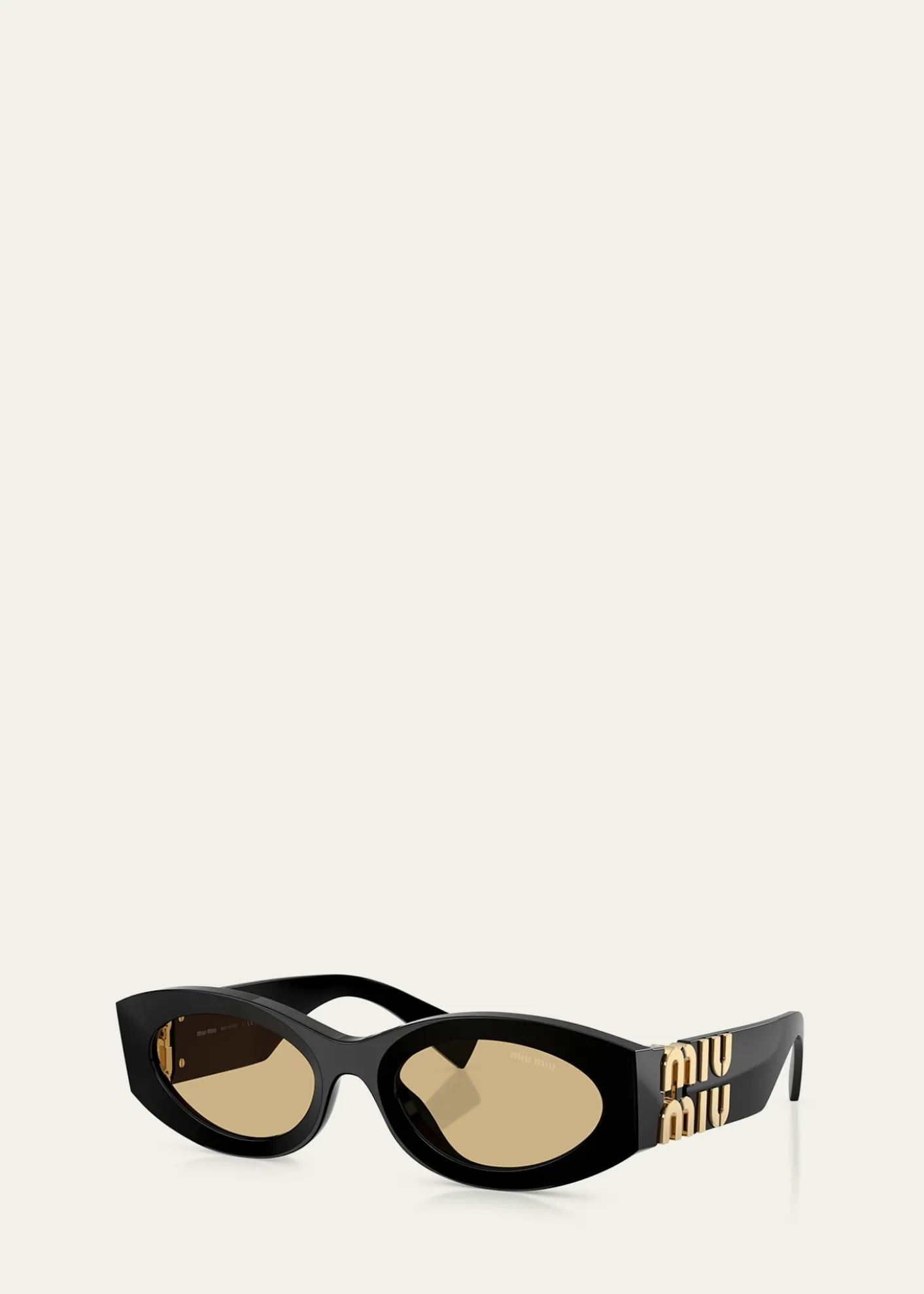 Miu MiuMU 11WS Acetate Oval Sunglasses
