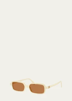 Miu MiuMU 11ZSF Acetate Rectangular Sunglasses