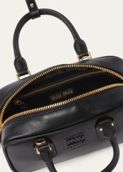 Miu MiuPadded Leather Top-Handle Bag