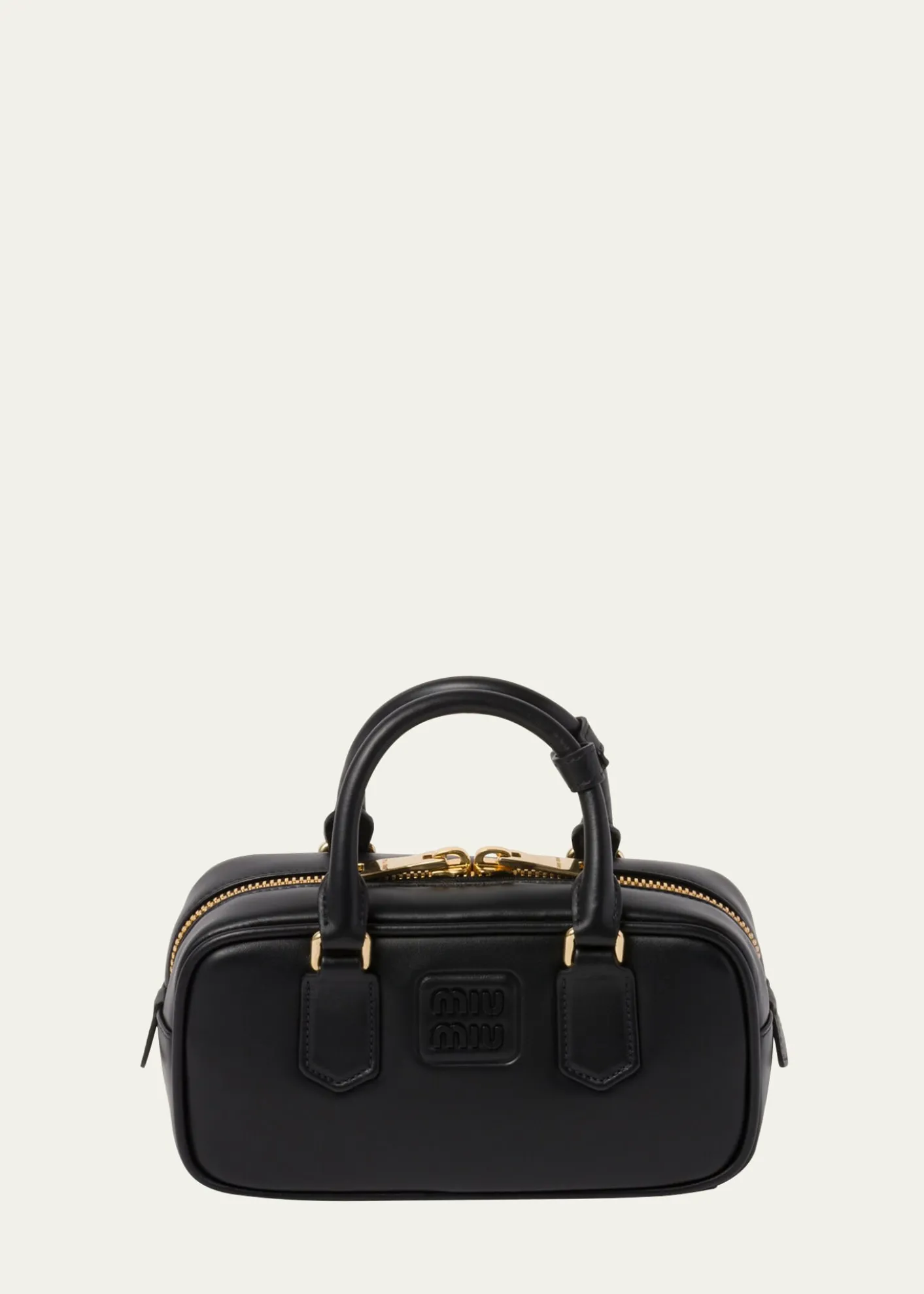 Miu MiuPadded Leather Top-Handle Bag