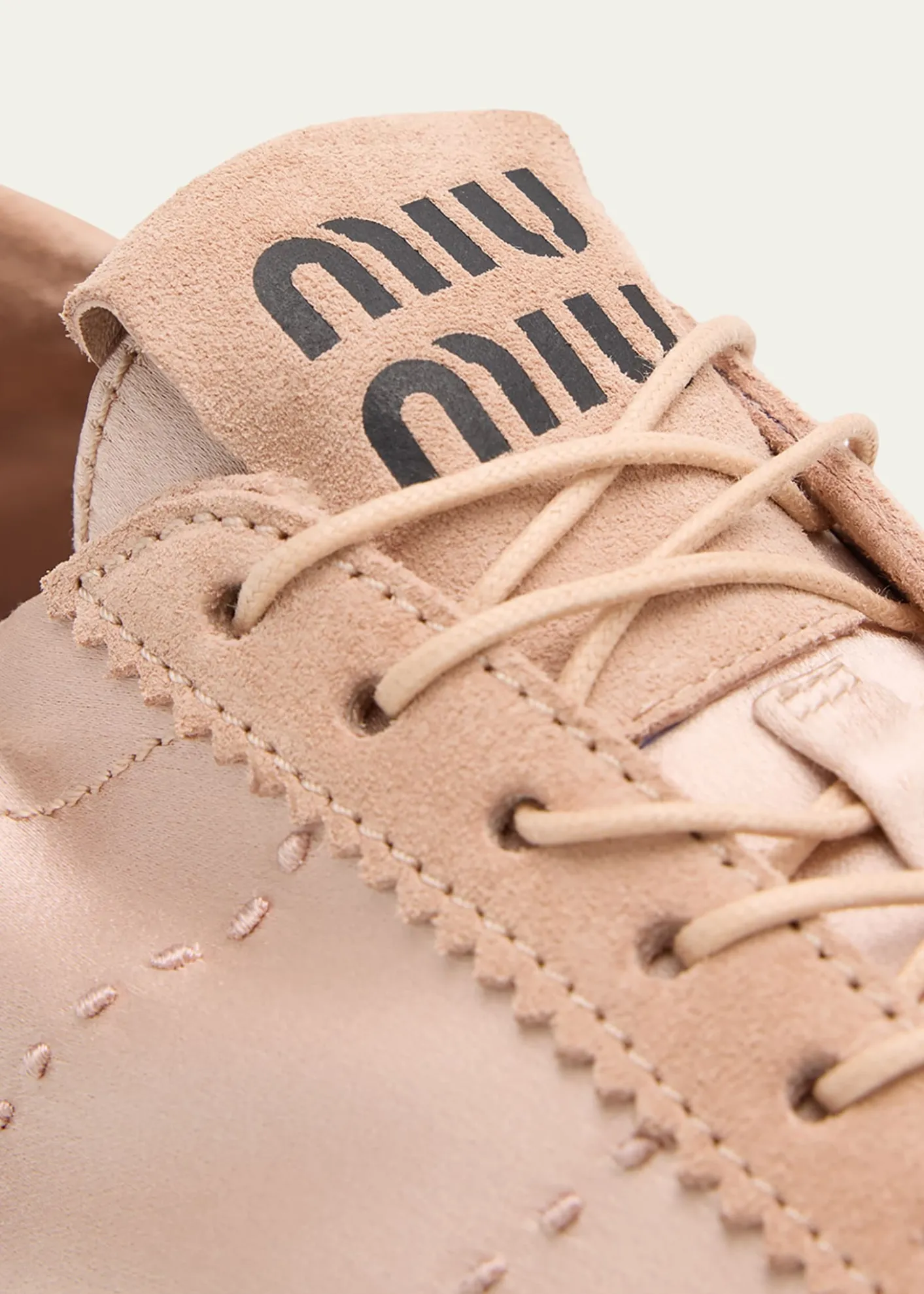 Miu MiuSatin Retro Runner Sneakers